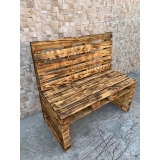 Banco Booth de Pallet Banco Booth de Pallet