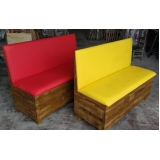 Banco Booth Estofado Banco Booth Estofado