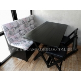 jogo de mesa dobrável com sofá Tucuruvi jogo de mesa dobrável com sofá Tucuruvi