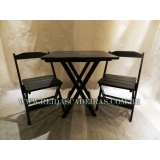 Jogo de Mesa Dobrável Bar