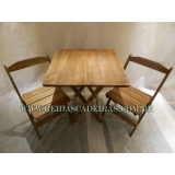 Mesa com Cadeira para Lanchonete