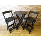 Mesa Bistrô com Banquetas