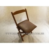 preço de cadeira dobrável de madeira para pizzaria Moema