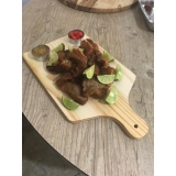 Tábua de Carne Madeira Rústica