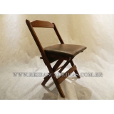 valor de cadeira dobrável de madeira para restaurante Vila Gustavo