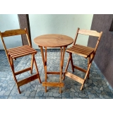 venda de mesa bistrô alta madeira Mooca venda de mesa bistrô alta madeira Mooca